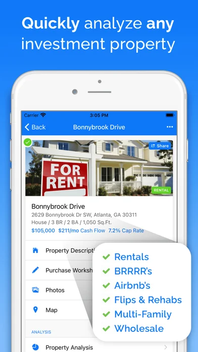 DealCheck: Analyze Real Estate screenshot 1