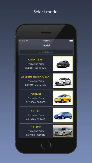 TechApp für Audi