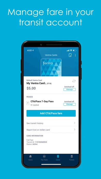 Ventra screenshot 2
