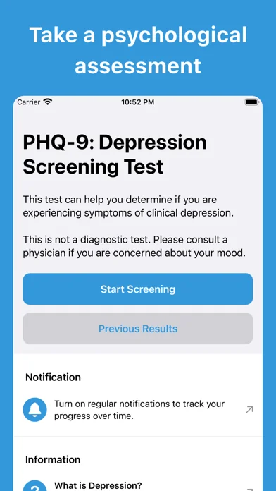 Depressionstest +
