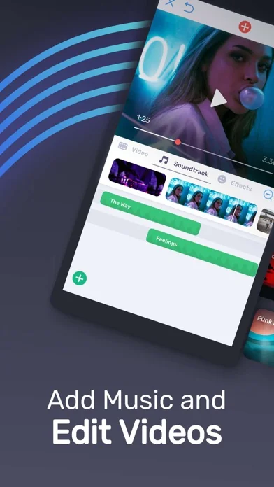 Video Maker with Music Editor screenshot 1