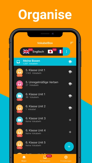 VokabelBox - Vokabeltrainer