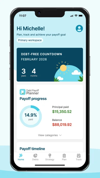 Debt Payoff Planner & Tracker screenshot 2