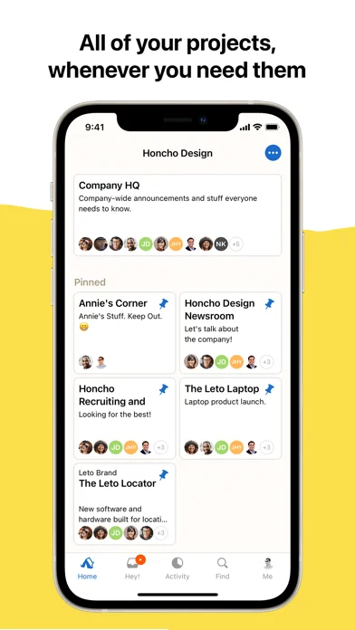 Basecamp - Project Management screenshot 1
