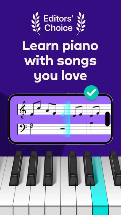 Simply Piano: Klavier lernen screenshot 1