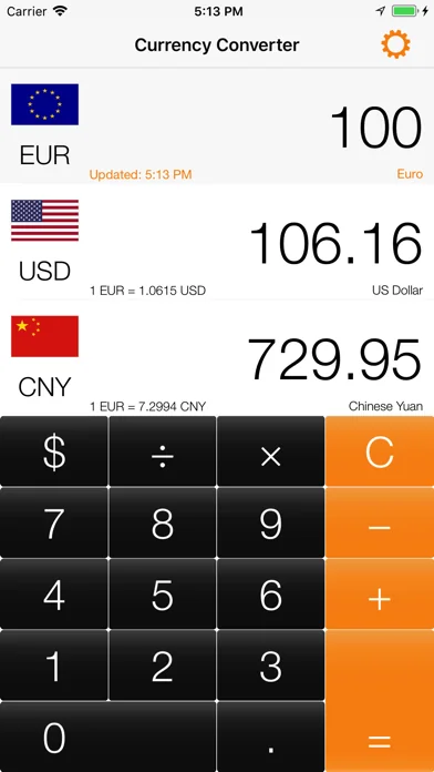 Currency converter: Exchange screenshot 1
