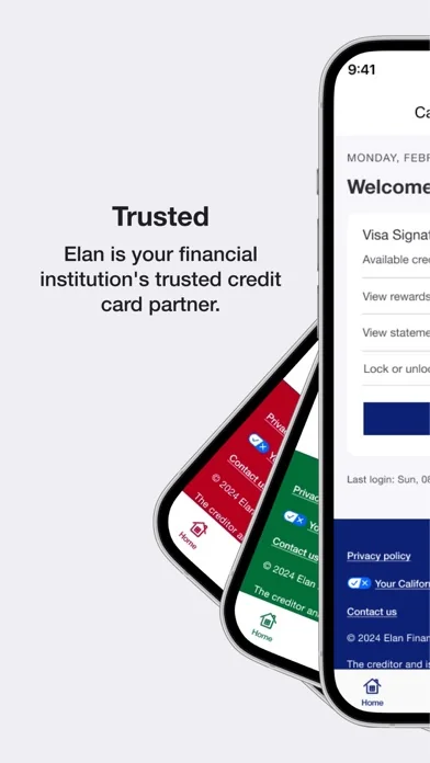 Elan Credit Card screenshot 1