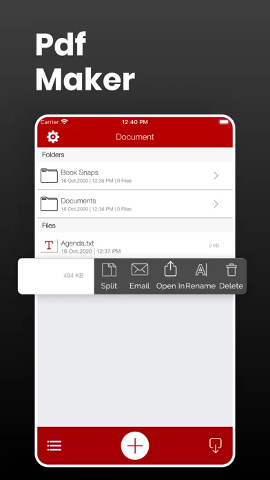 PDF Maker Pro:Splitter,Merger