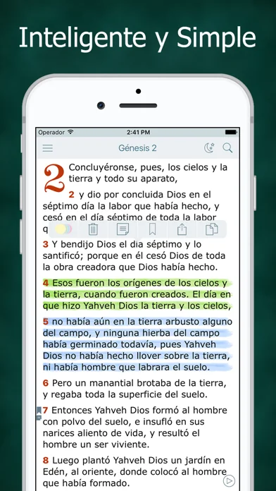Biblia Católica en Español screenshot 1