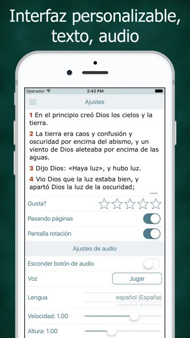 Biblia Católica en Español screenshot 4