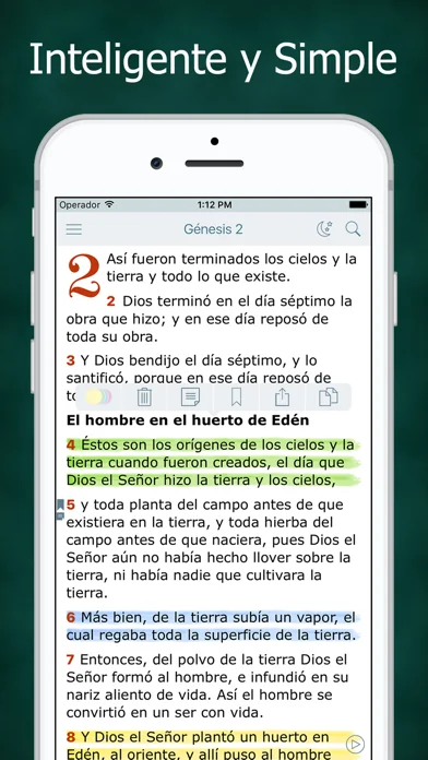 Biblia Cristiana en Español screenshot 1