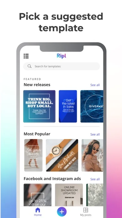 Ripl: Social Media Marketing screenshot 4