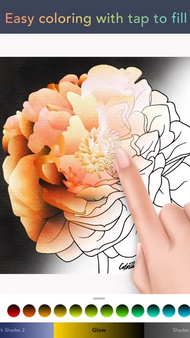 Color Therapy Coloring Number screenshot 3