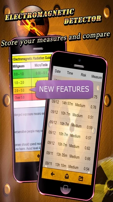 Electromagnetic EMF Detector screenshot 3