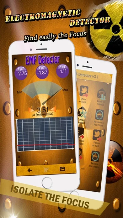 Electromagnetic EMF Detector screenshot 4
