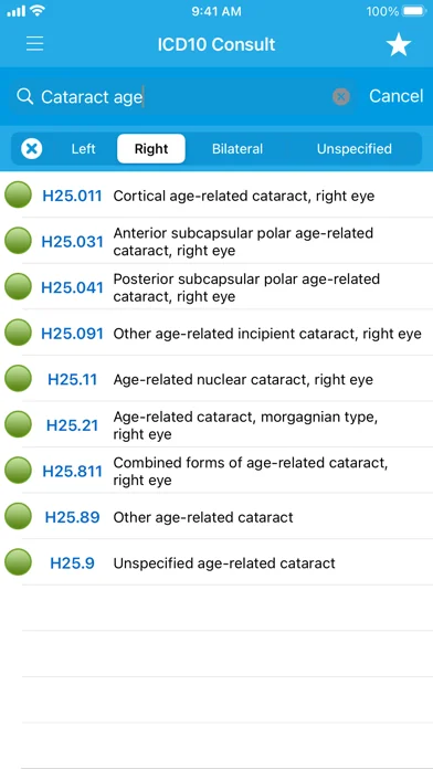 ICD10 Consult Pro screenshot 3