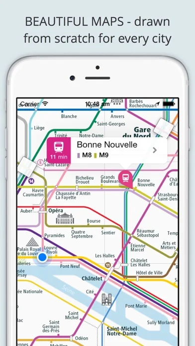 City Rail Map - Offline Reisen