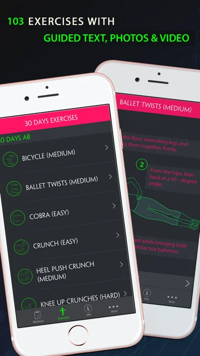 30 Day Fitness Challenges ~ Daily Workout Pro screenshot 3