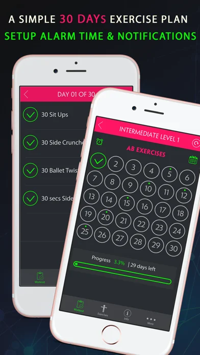 30 Day Fitness Challenges ~ Daily Workout Pro screenshot 4