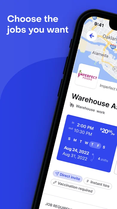 Bluecrew - Find Flexible Work screenshot 1