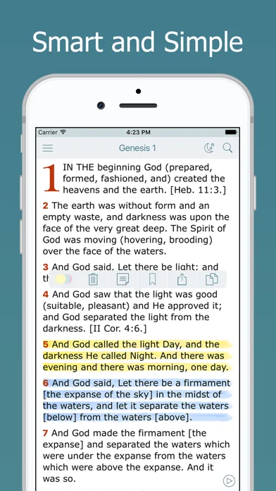 Amplified Bible with Audio screenshot 1