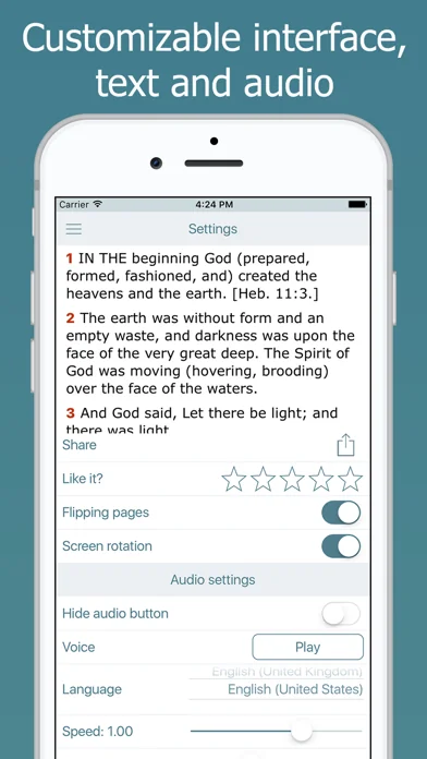 Amplified Bible with Audio screenshot 4