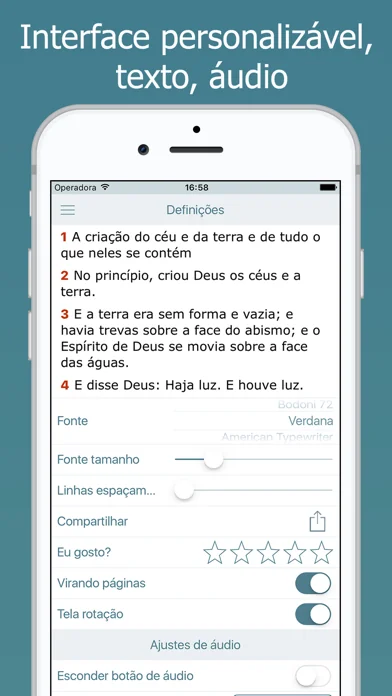 Bíblia Sagrada Almeida e Audio screenshot 4