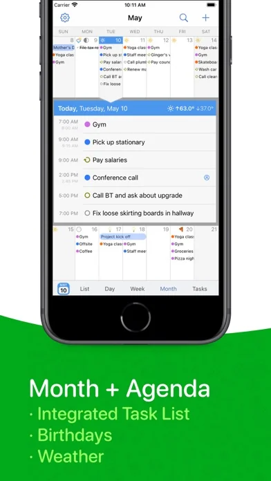 BusyCal: Kalender & To-Dos screenshot 2