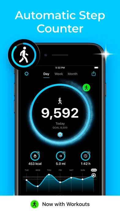 StepsApp Schrittzähler screenshot 1