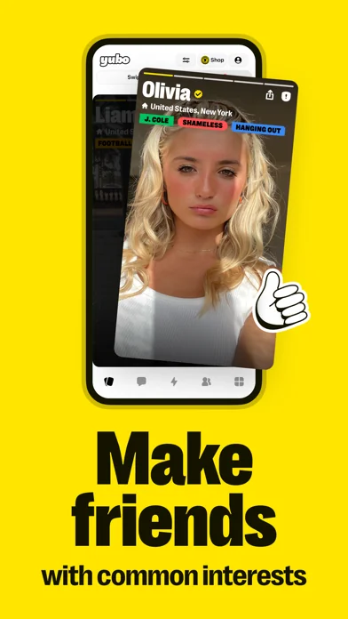 Yubo - Neue Freunde finden screenshot 1
