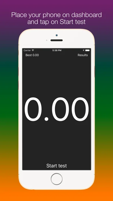 SpeedUp - Acceleration test 0-100 kmh 0-60 mph