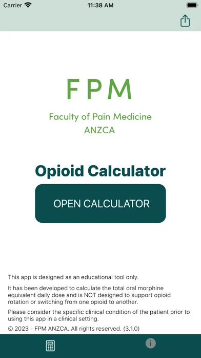 Opioid Calculator