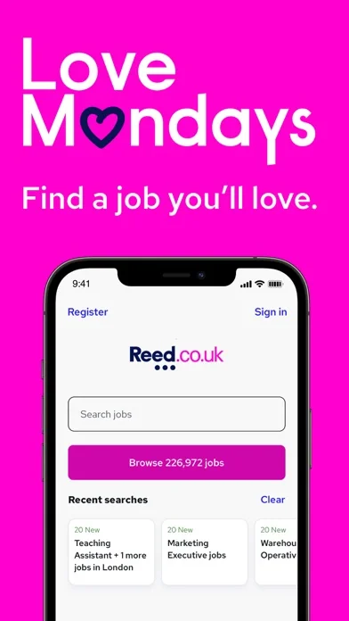 Reed.co.uk Job Search screenshot 1
