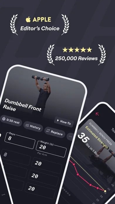 Fitbod Workout & Gym Planner screenshot 2