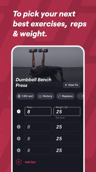 Fitbod Workout & Gym Planner screenshot 4