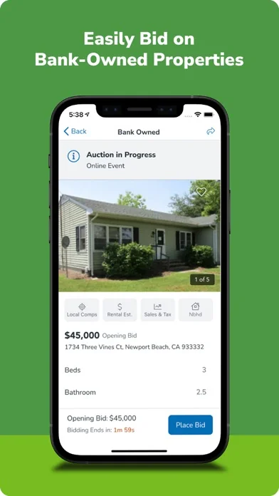 Auction.com - Homes for Sale screenshot 1