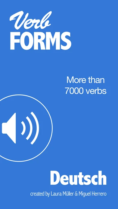 VerbForms Deutsch