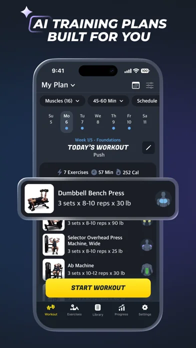 Gymverse: Gym Workout Planner screenshot 2