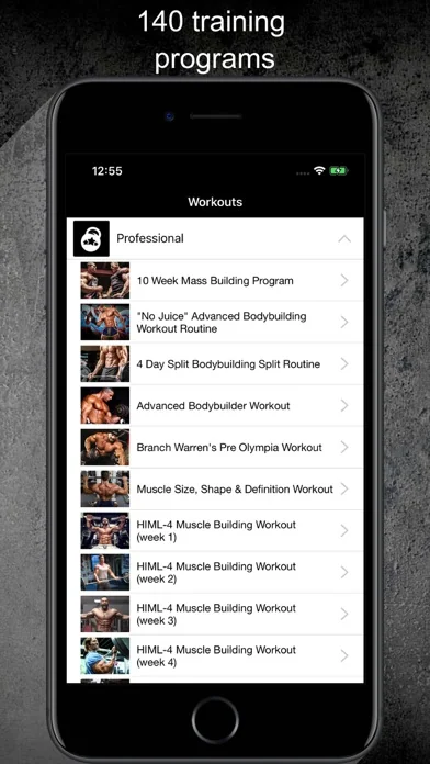 Gym Guide Pro workouts