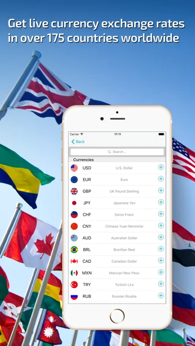 Currency Converter & FX Rates screenshot 2