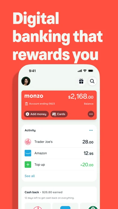 Monzo Bank - Mobile Banking