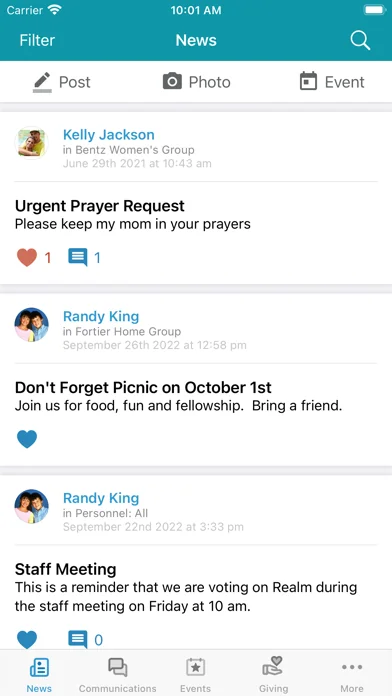 Realm Connect - For Our Church
