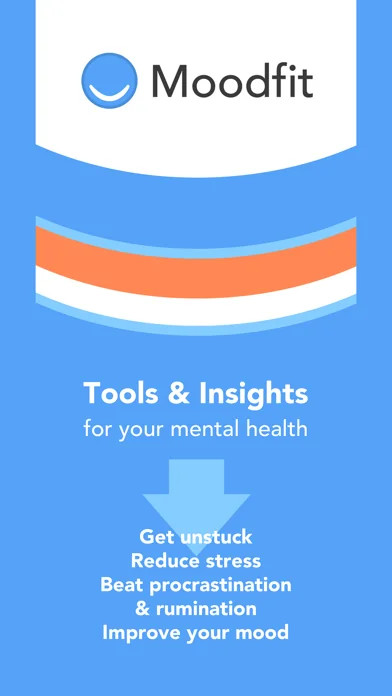 Moodfit: Mental Health Tools screenshot 1