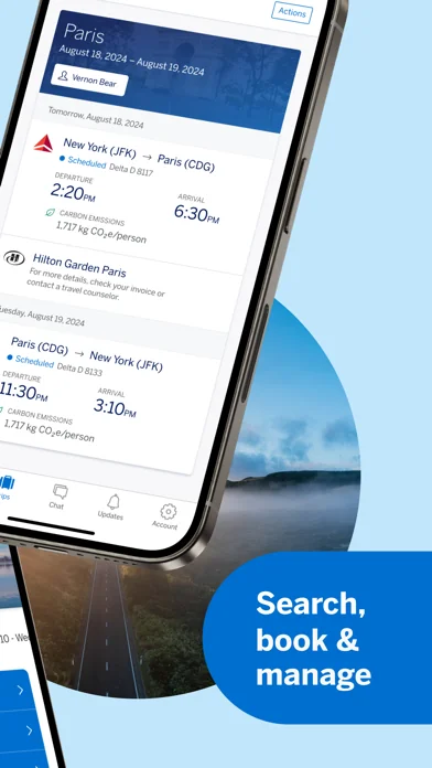 Amex GBT Mobile screenshot 2
