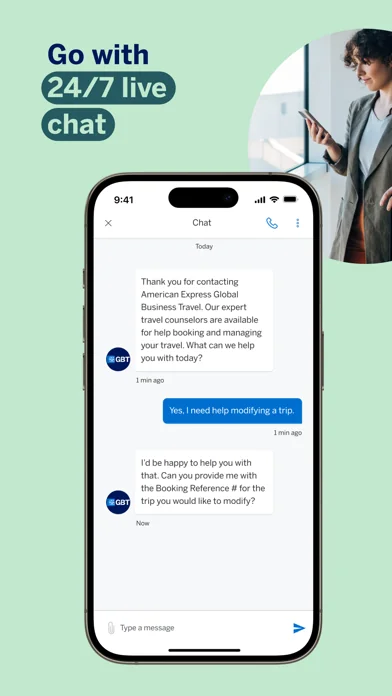 Amex GBT Mobile screenshot 3