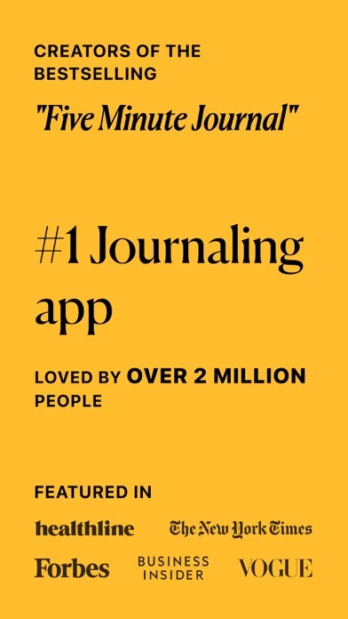 5 Minute Journal・Daily Diary screenshot 1