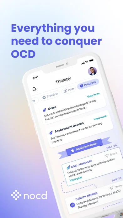 NOCD: OCD Therapy and Tools screenshot 1