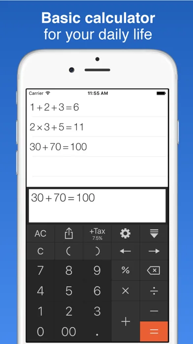 Rapid & Quick Calculator Pro screenshot 1