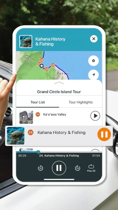 Oahu GPS Audio Tour Guide screenshot 4