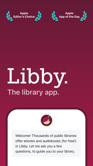 Libby, die Bibliotheks-App screenshot 1